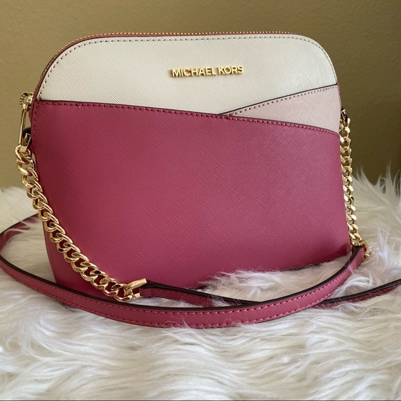 New Michael Kors jet set travel medium dome crossbody Xbody bag - Picture 11 of 16